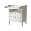 SUNDVIK changing table/chest of drawers 
