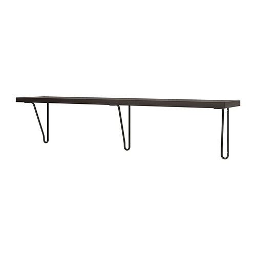 BERGSHULT/FÖRLÄGGARE wall shelf
