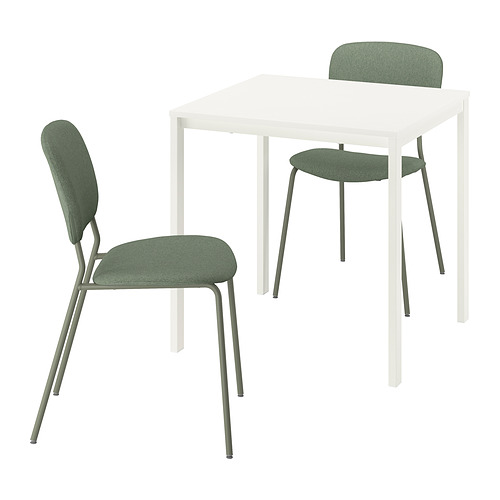 VIHALS/VIHALS, borð og tveir stólar