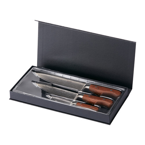 BRILJERA, 3-piece knife set