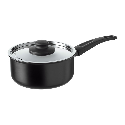 HEMLAGAD, saucepan with lid