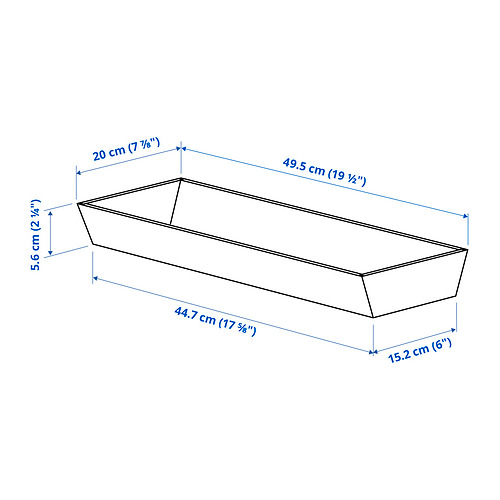 UPPDATERA bakki með hnífarekka