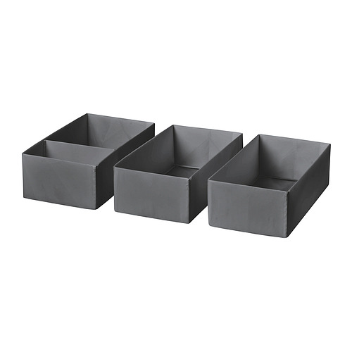 SKUBB, box, set of 3
