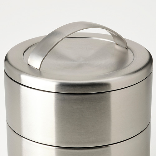 FÖRSKAFFA, insulated tiffin box, 2 tiers