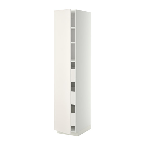 METOD/MAXIMERA high cabinet with drawers
