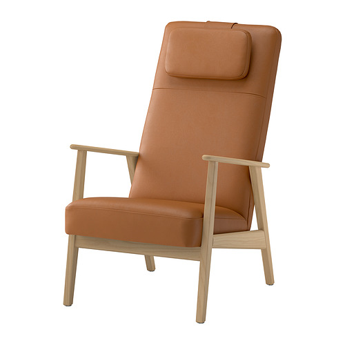 EKENÄSET, high-back armchair