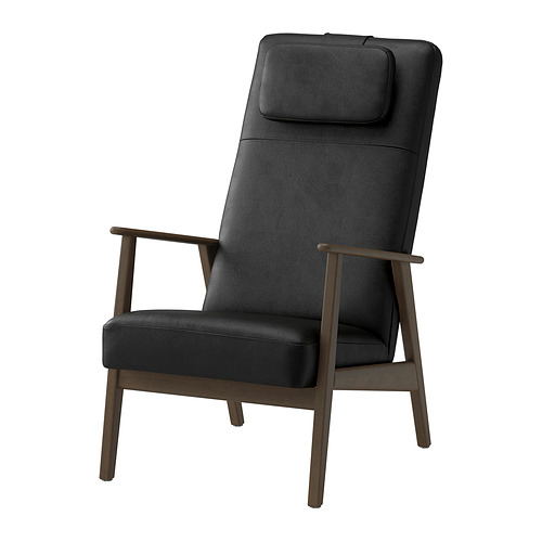 EKENÄSET, high-back armchair