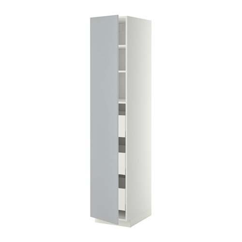 METOD/MAXIMERA high cabinet with drawers