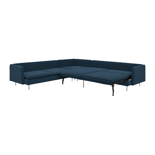 SÖDERHAMN, corner sofa-bed, 6-seat