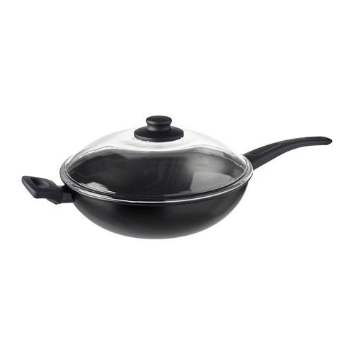 HEMLAGAD, wok with lid