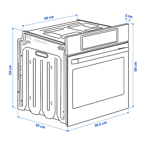 STENABY true fan oven