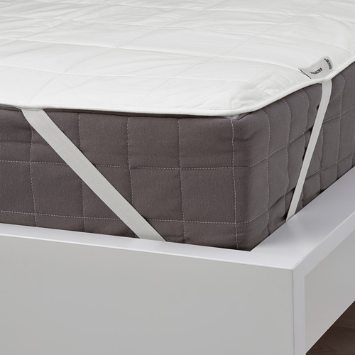 SOTNÄTFJÄRIL waterproof mattress protector, Queen - IKEA