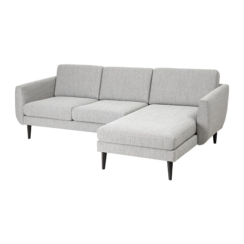 SMEDSTORP, 3-seat sofa with chaise longue
