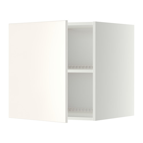 METOD, top cabinet for fridge/freezer