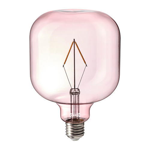 LUNNOM, LED ljósapera E27, 80 lúmen