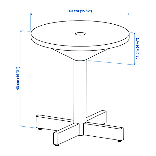 GRIMSARBO hliðarborð