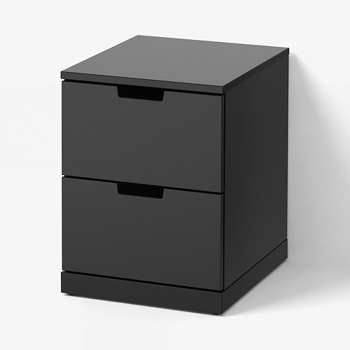NORDLI, chest of 2 drawers