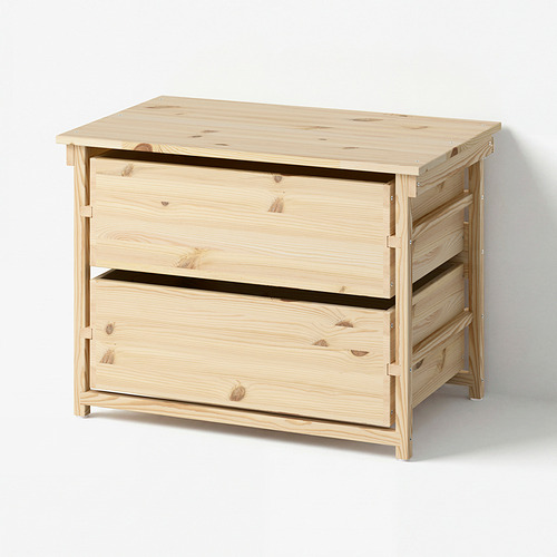 KRONÖREN, chest of 2 drawers