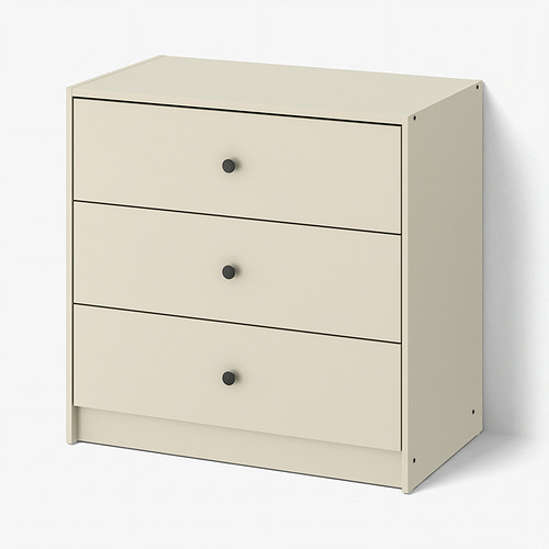 GURSKEN, chest of 3 drawers