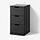 NORDLI, chest of 2 drawers