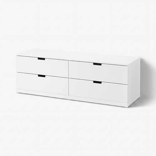 NORDLI, kommóða, fjórar skúffur