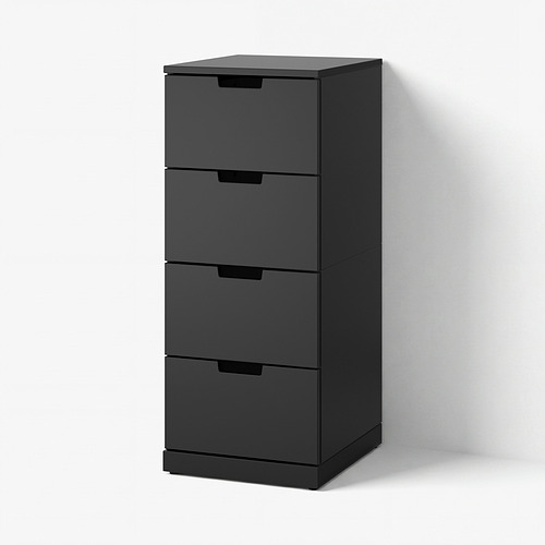 NORDLI, kommóða, fjórar skúffur