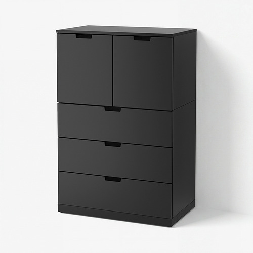 NORDLI kommóða, fimm skúffur