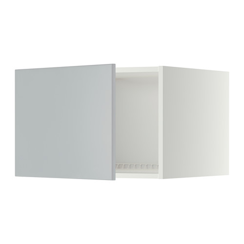 METOD, top cabinet for fridge/freezer