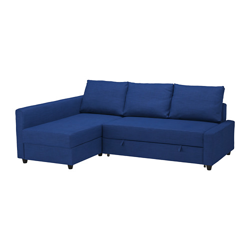 FRIHETEN, corner sofa-bed with storage