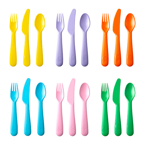 KALAS, 18-piece cutlery set