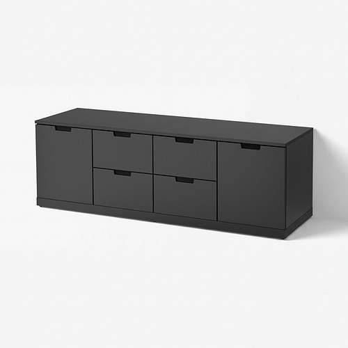 NORDLI, kommóða, sex skúffur