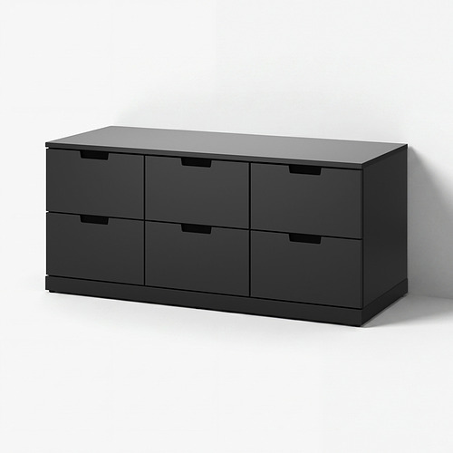 NORDLI, kommóða, sex skúffur