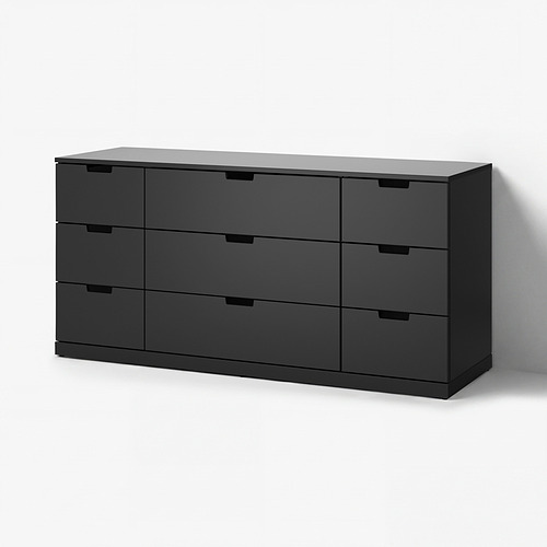 NORDLI, kommóða, níu skúffur