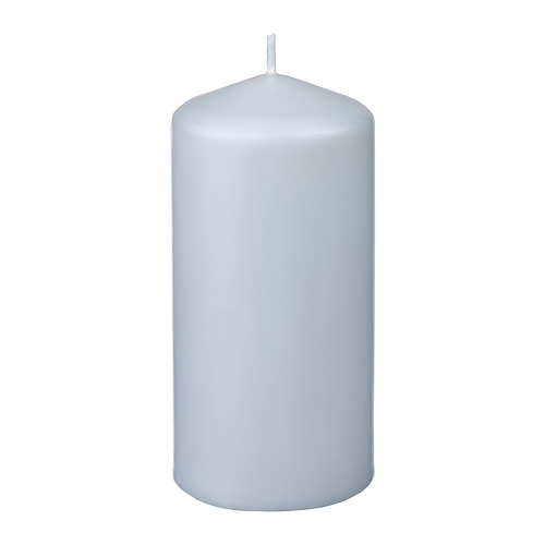 DAGLIGEN, unscented pillar candle