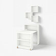 BILLY/EKET bookcase comb w foldable table