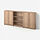 BILLY/OXBERG, bookcase combination with doors