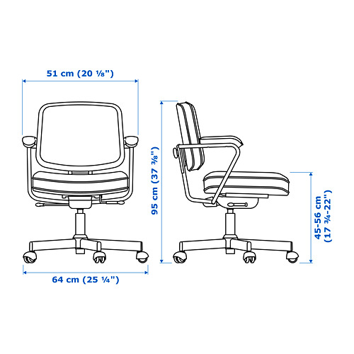 ALEFJÄLL office chair