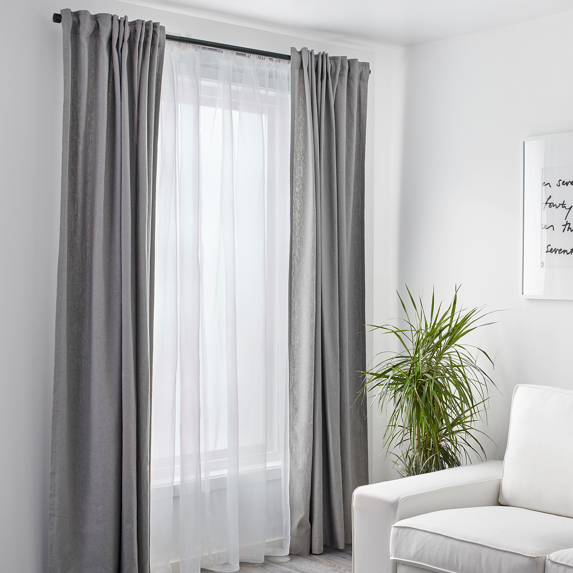 IKEA TERESIA カーテン 145×200cm2枚組 IKEA Ísland - Shop for Furniture, Lighting, Home Accessories