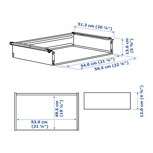 HJÄLPA, drawer without front