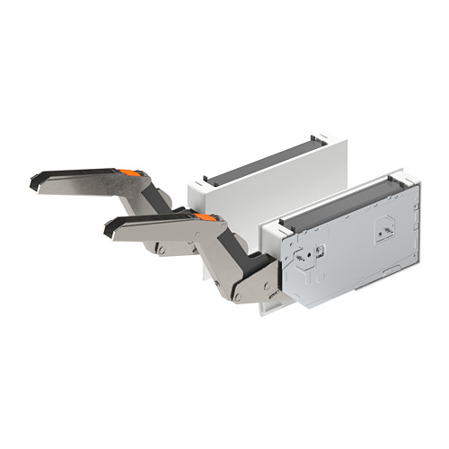 UTRUSTA hinge w push-opener f horizontal dr