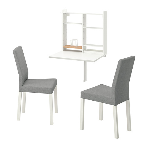 NORBERG/KÄTTIL, table and 2 chairs