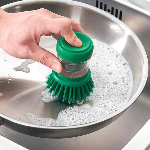 VIDEVECKMAL, dish-washing brush with dispenser