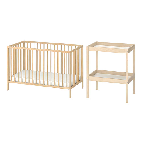 SNIGLAR, 2-piece baby furniture set