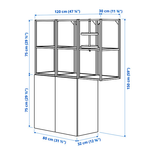 ENHET hirsla, samsetning
