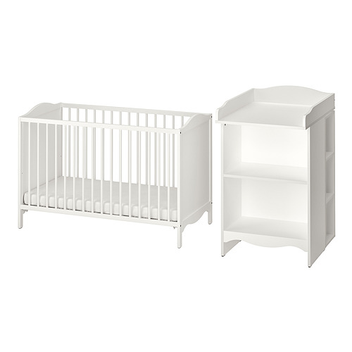 SMÅGÖRA, 2-piece baby furniture set