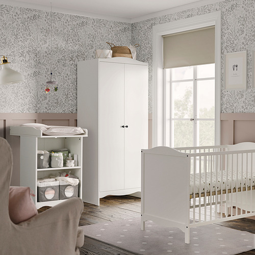 SMÅGÖRA, 3-piece baby furniture set