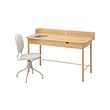 RIDSPÖ/BJÖRKBERGET desk and chair