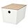 KUGGIS, box with lid