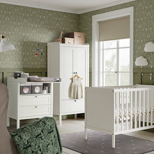 SUNDVIK, 3-piece baby furniture set