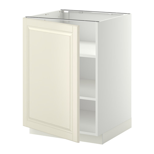 METOD base cabinet with shelves